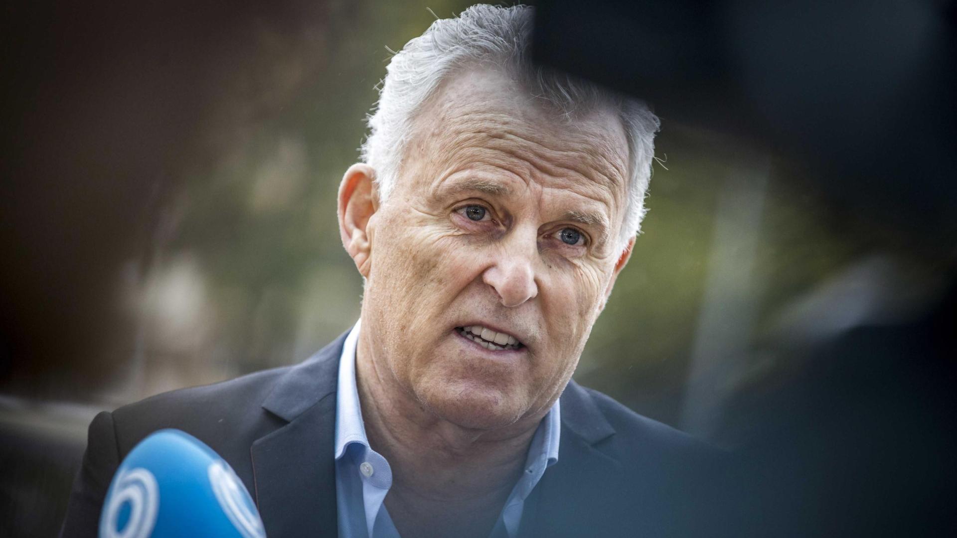Peter R. de Vries habla con la prensa el pasado septiembre de 2020