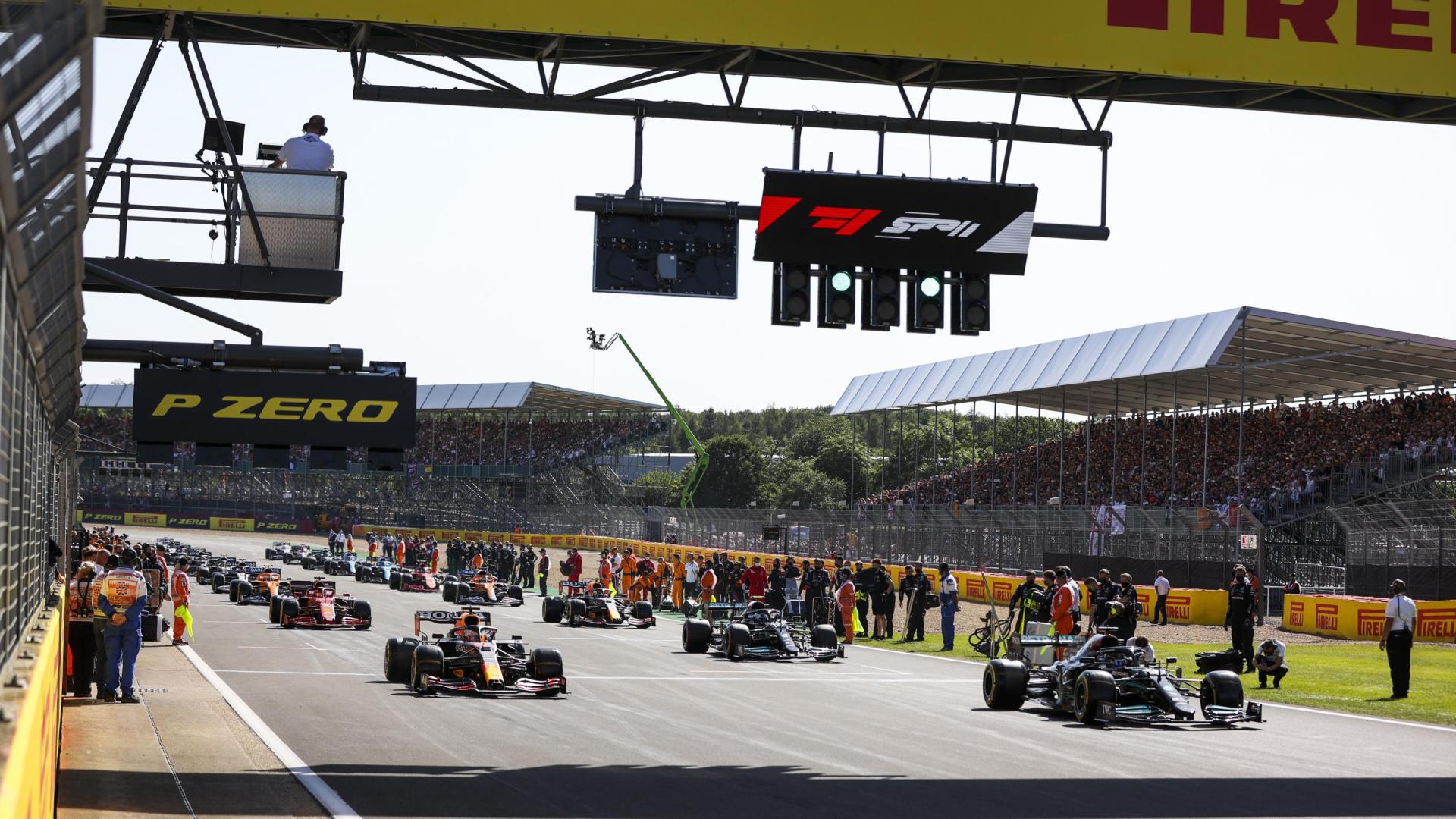 Salida de la novedosa calificación diseñada para la cita de Silverstone