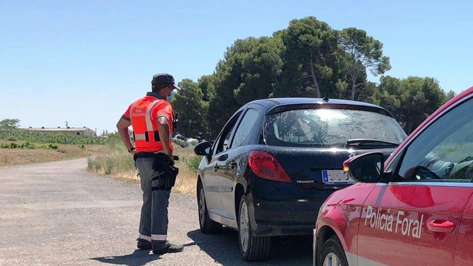 Conductor denunciado en Villafranca.