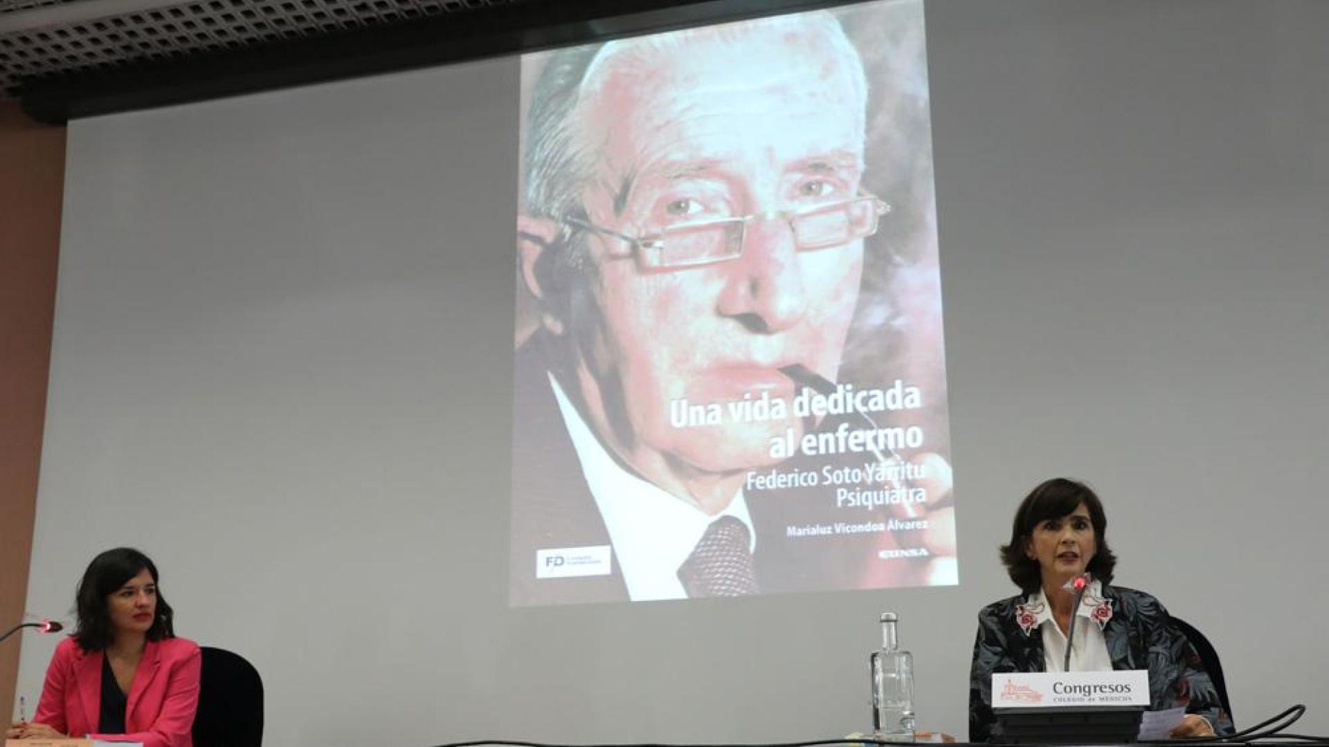 Presentación en Pamplona de la biografía de Federico Soto.