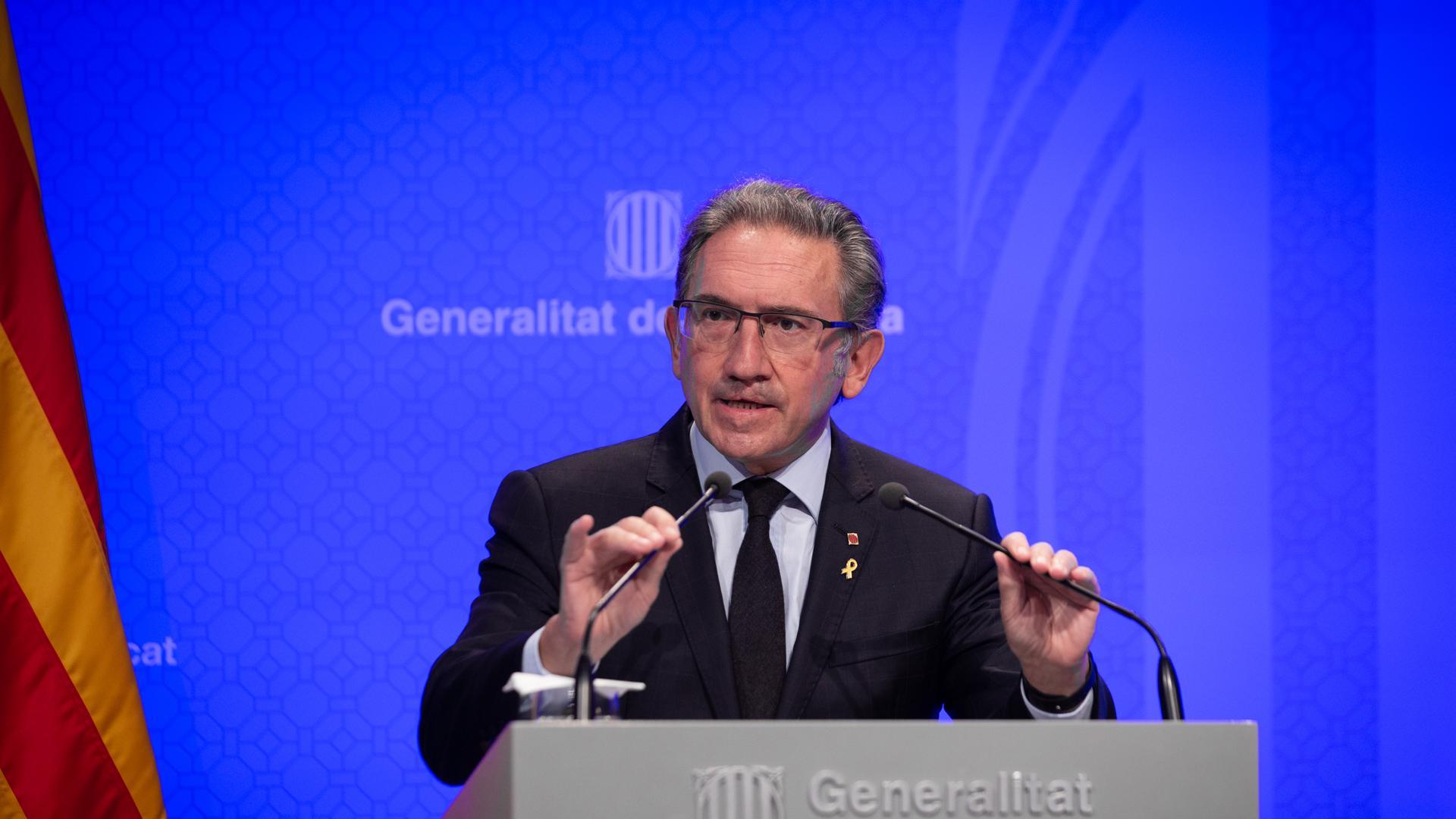 Jaume Giró, conseller de Economía y Hacienda