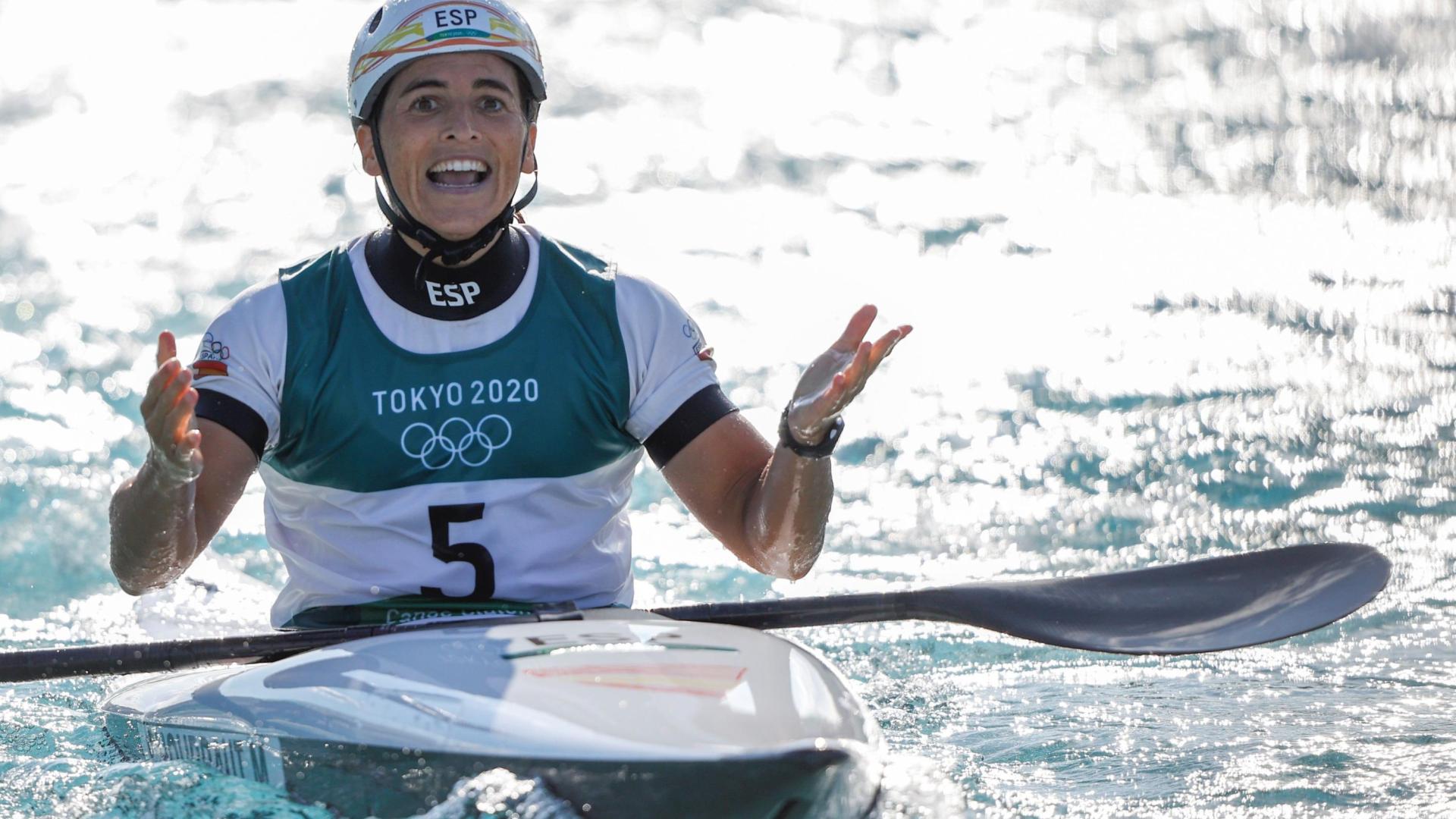 Maialen Chourraut, tras terminar la final