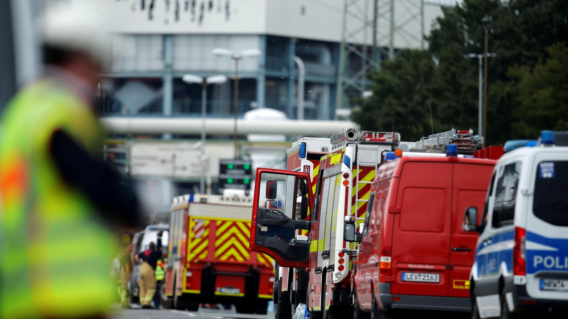 Explosión en Chempark en Leverkusen