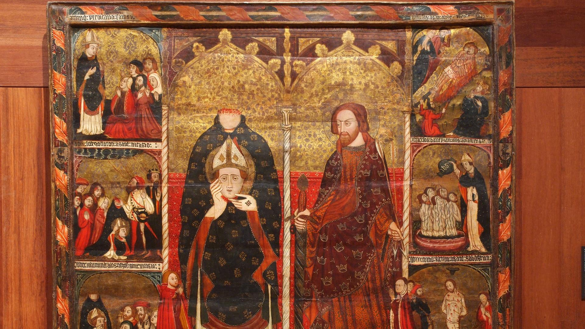 Retablo de San Nicasio y San Sebastián