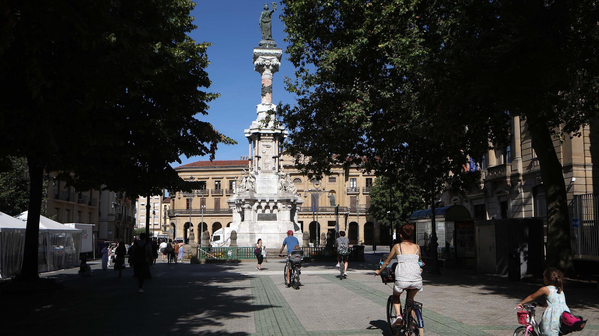 Fotografía del paseo de Sarasate
