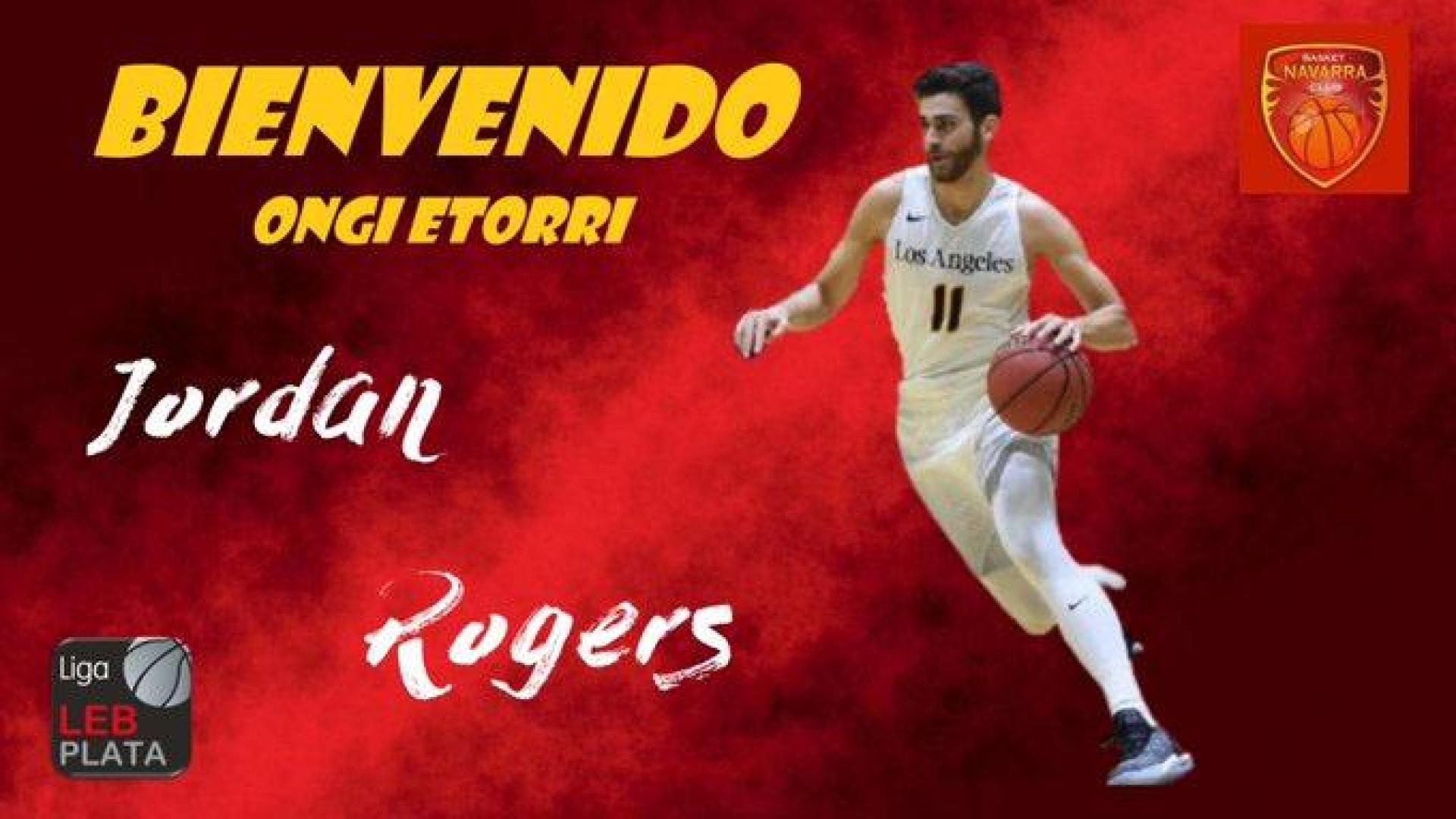 Jordan Rogers, nuevo jugador del Basket Navarra