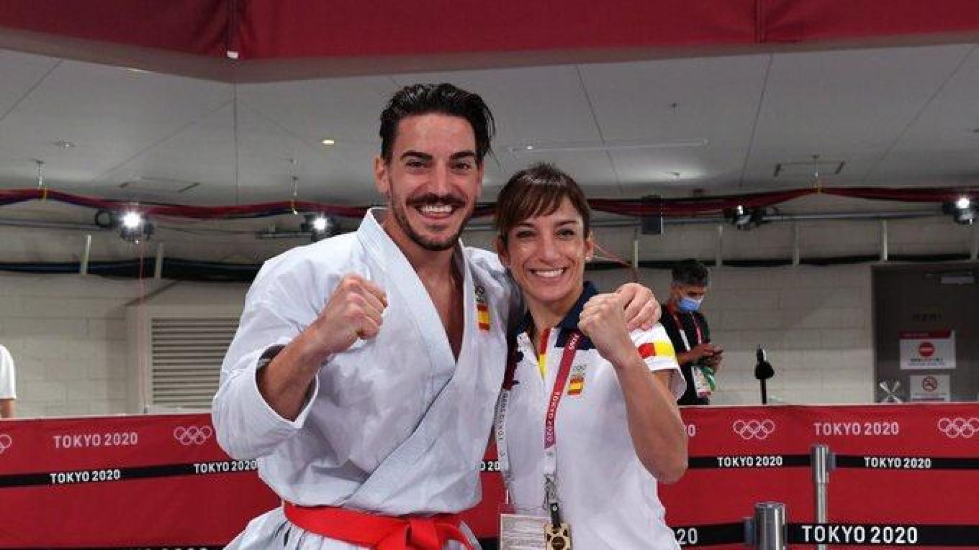 Damián Quintero y Sandra Sánchez serán los abanderados en la clausura de los Juegos