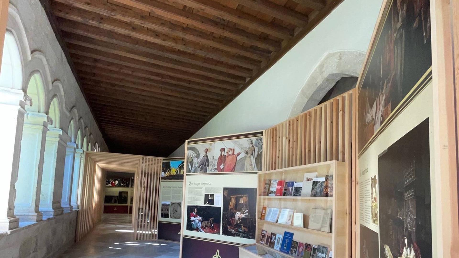 La exposición en el convento de San Pablo de Peñafiel.