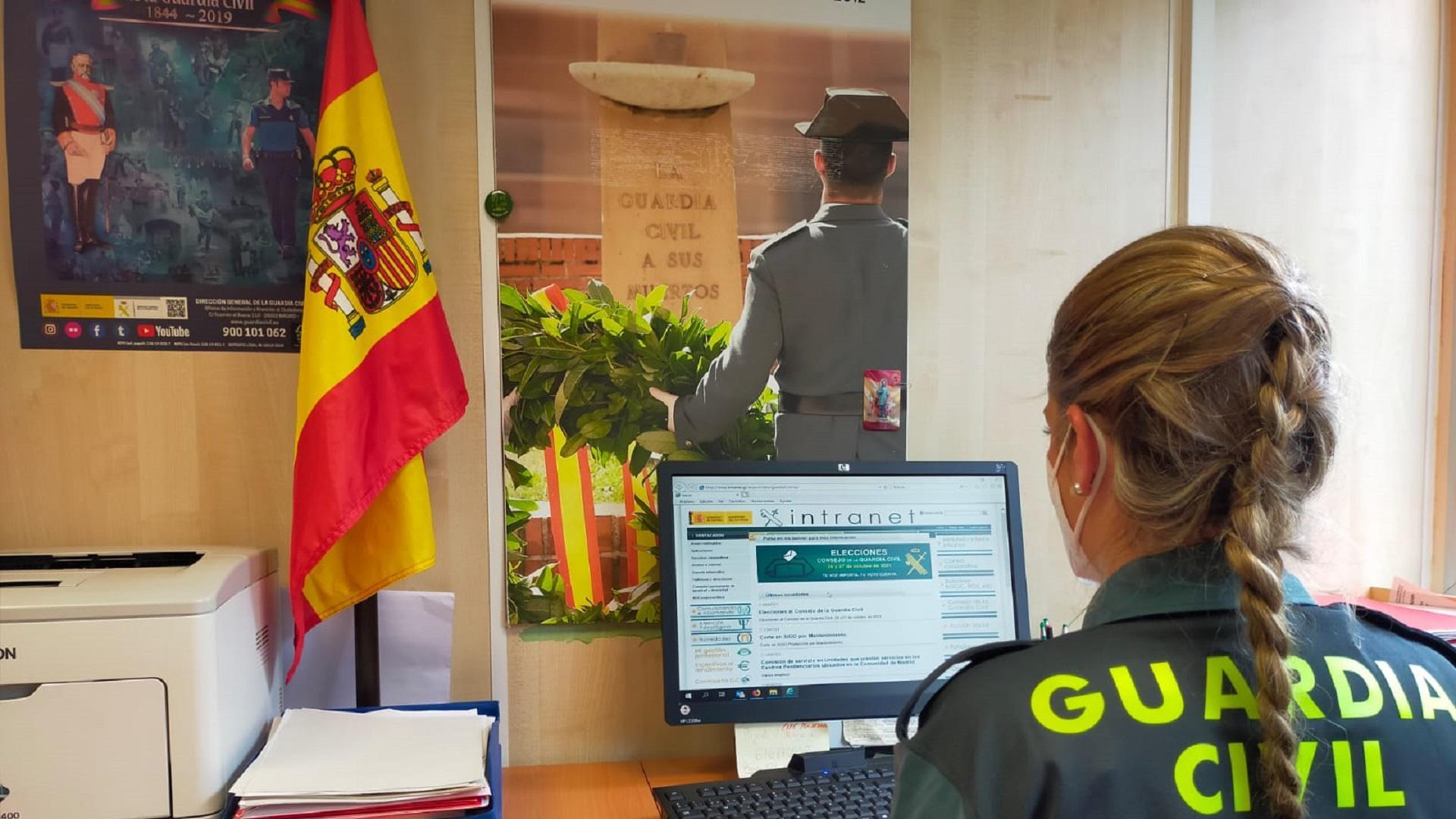 Agente de la Guardia Civil de Navarra