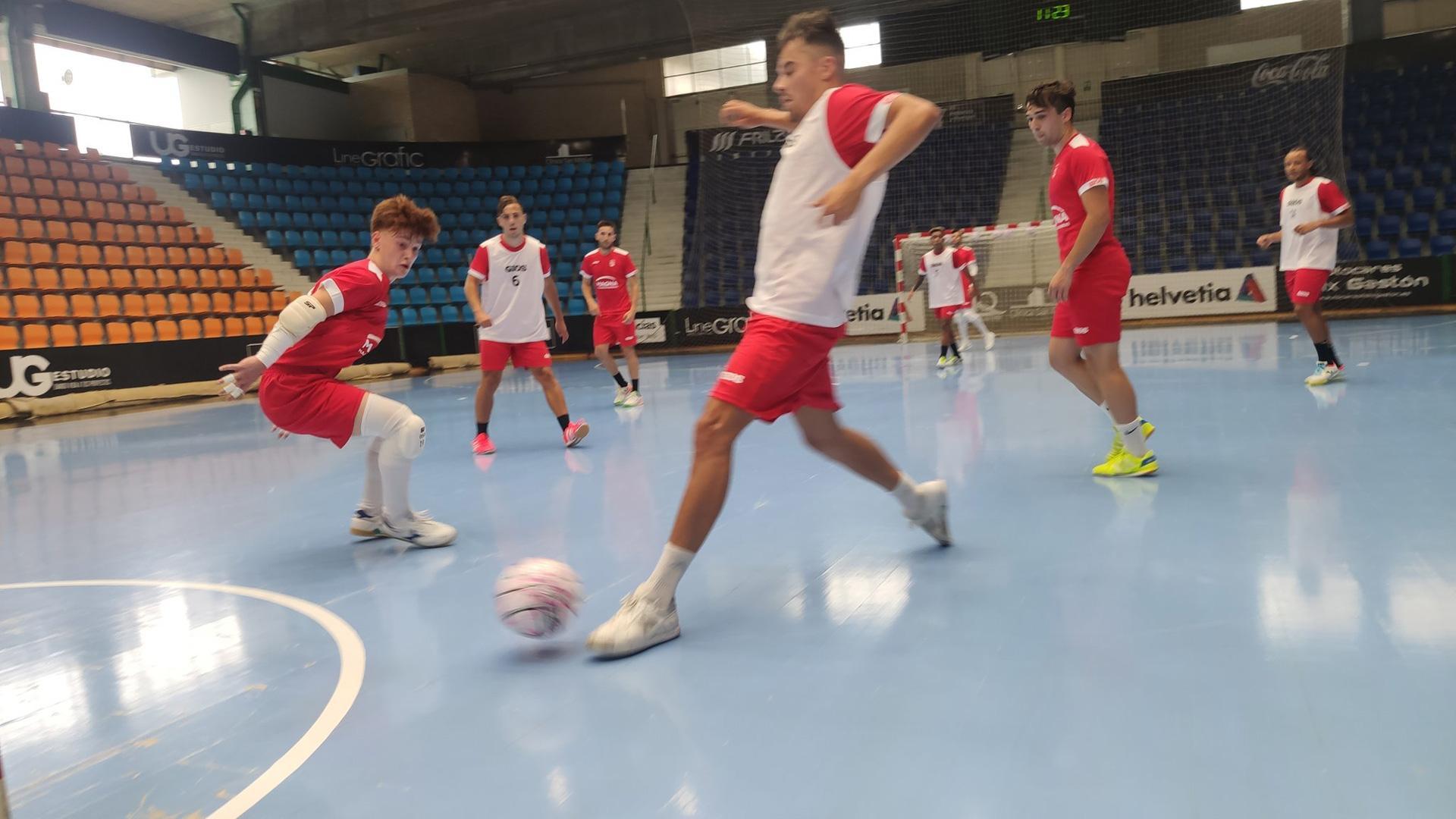 Imagen del primer entrenamiento de pretemporada del Xota.