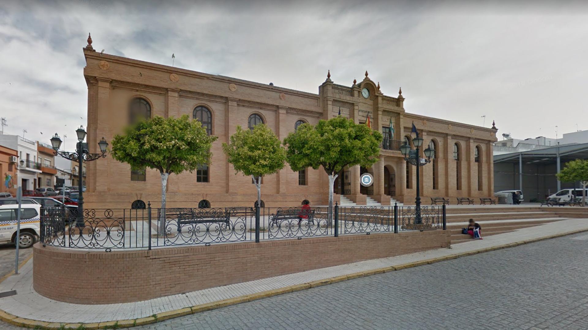 Ayuntamiento de la Puebla del Río, en Sevilla, donde se produjo el suceso.