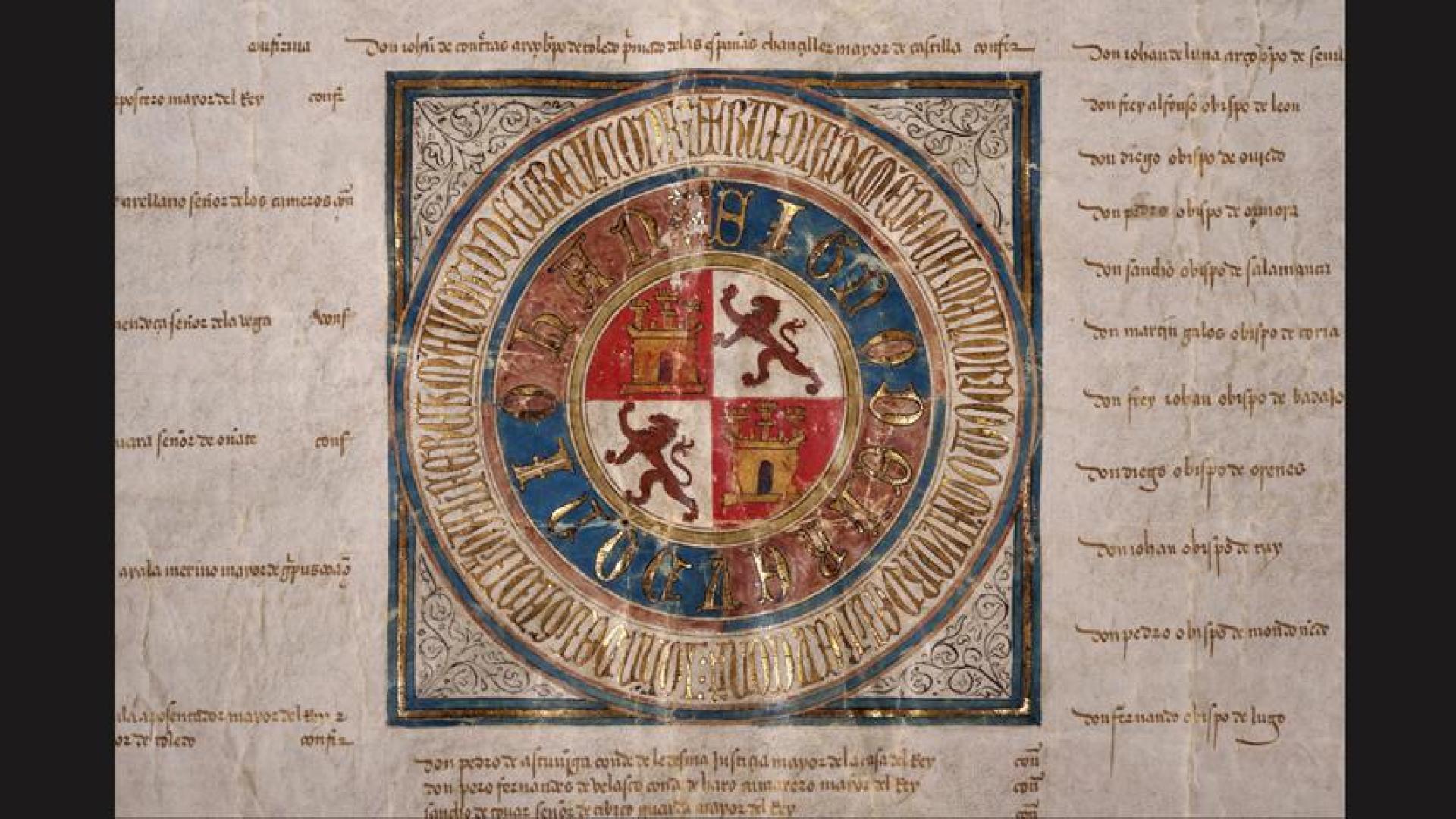 Imagen de una exposición de los burgos medievales.