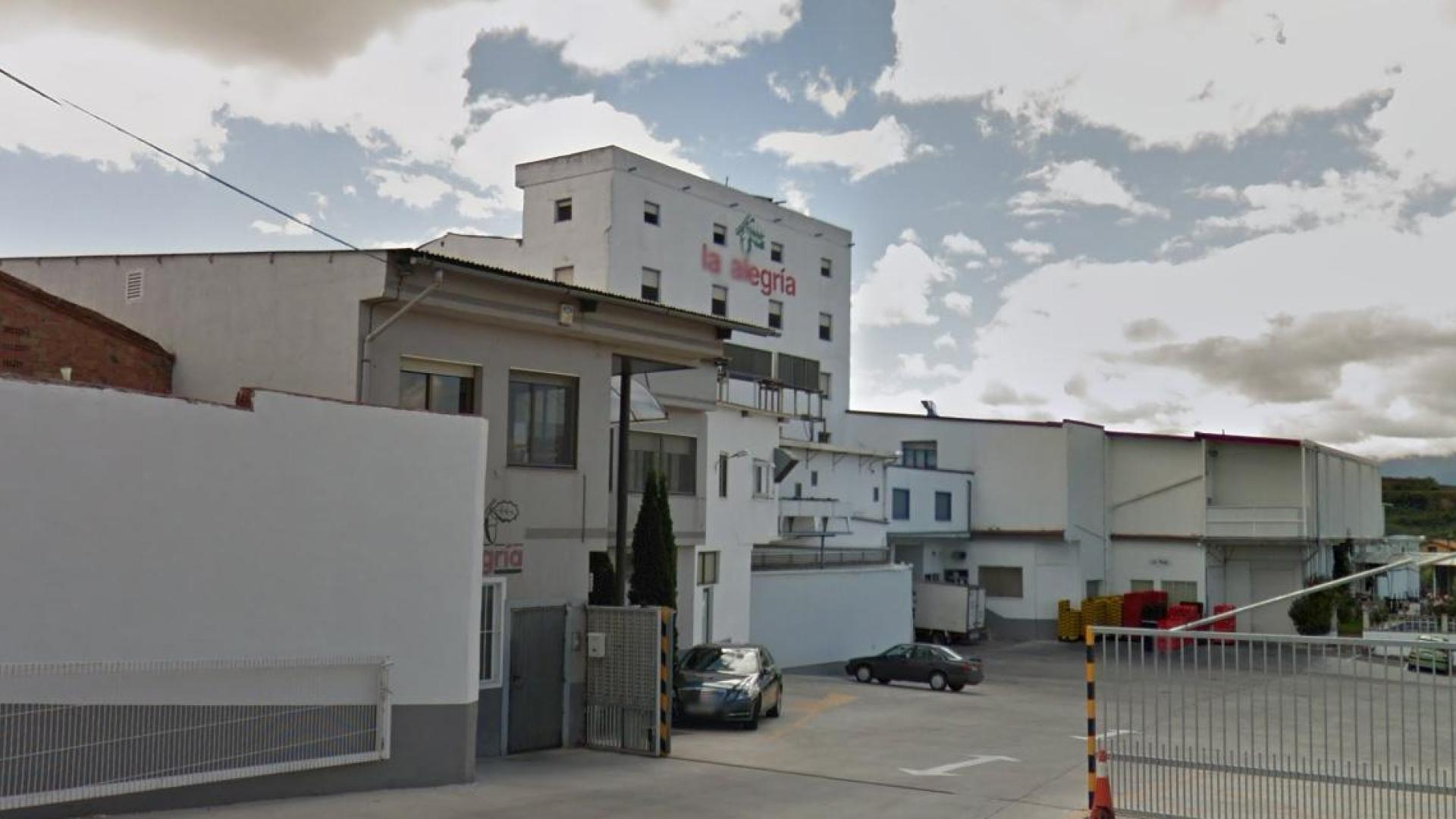 Instalaciones de La Alegría Riojana en Camprovín, La Rioja