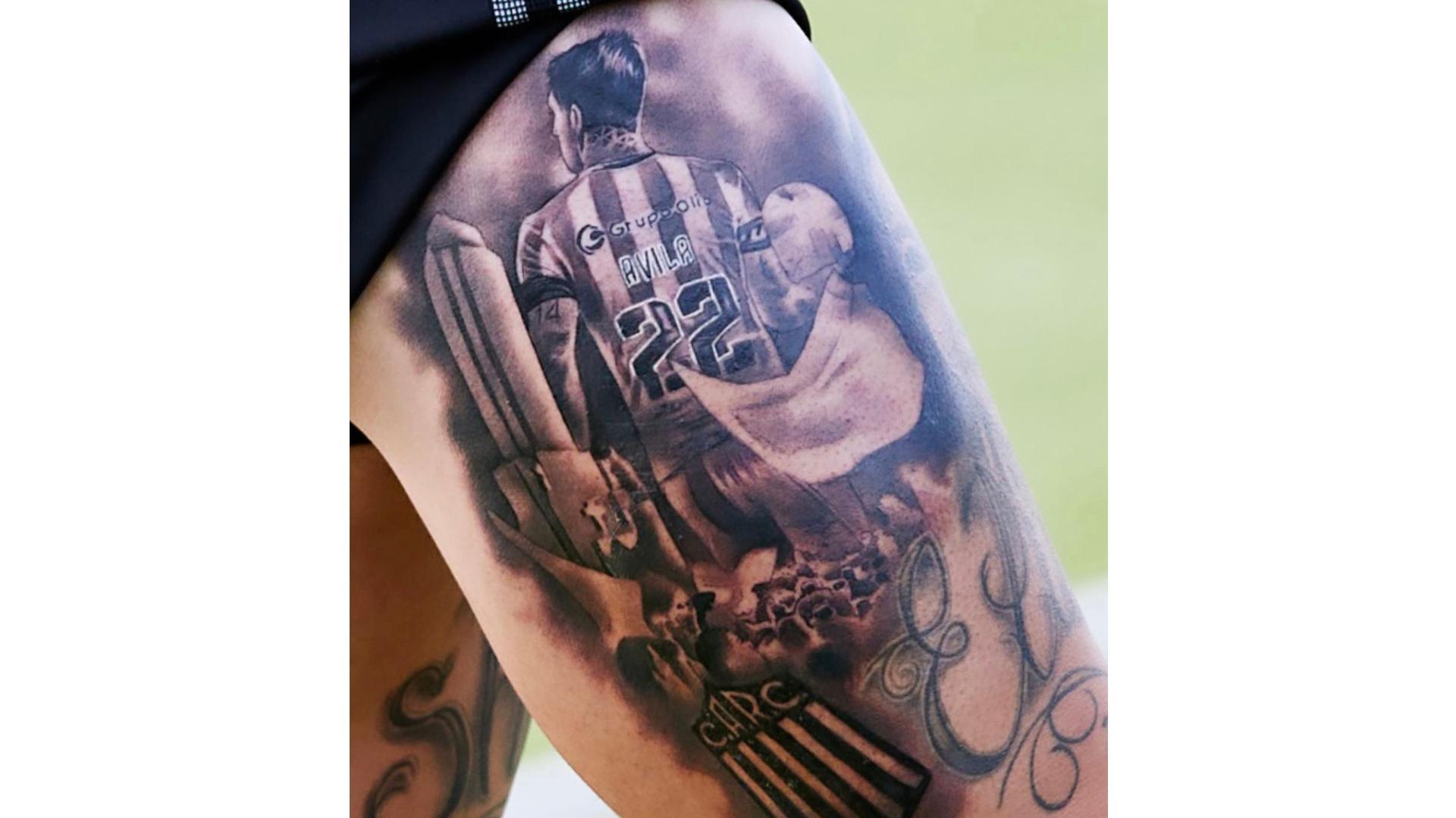 El nuevo tatuaje del Chimy Ávila