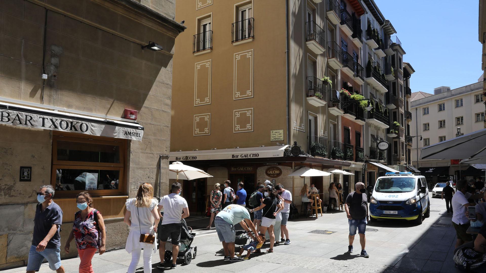 Los contagios marcan el tercer día consecutivo en descenso en Navarra