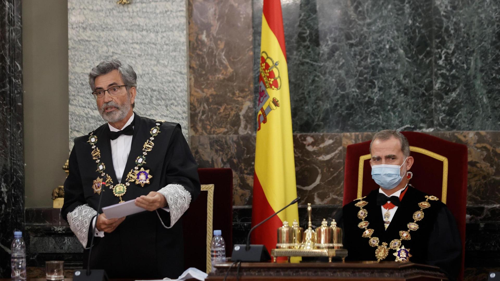 Carlos Lesmes, en la apertura del año judicial