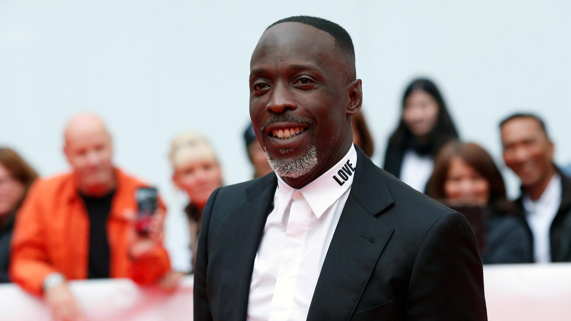 Michael K. Williams a su llegada a un estreno en Toronto