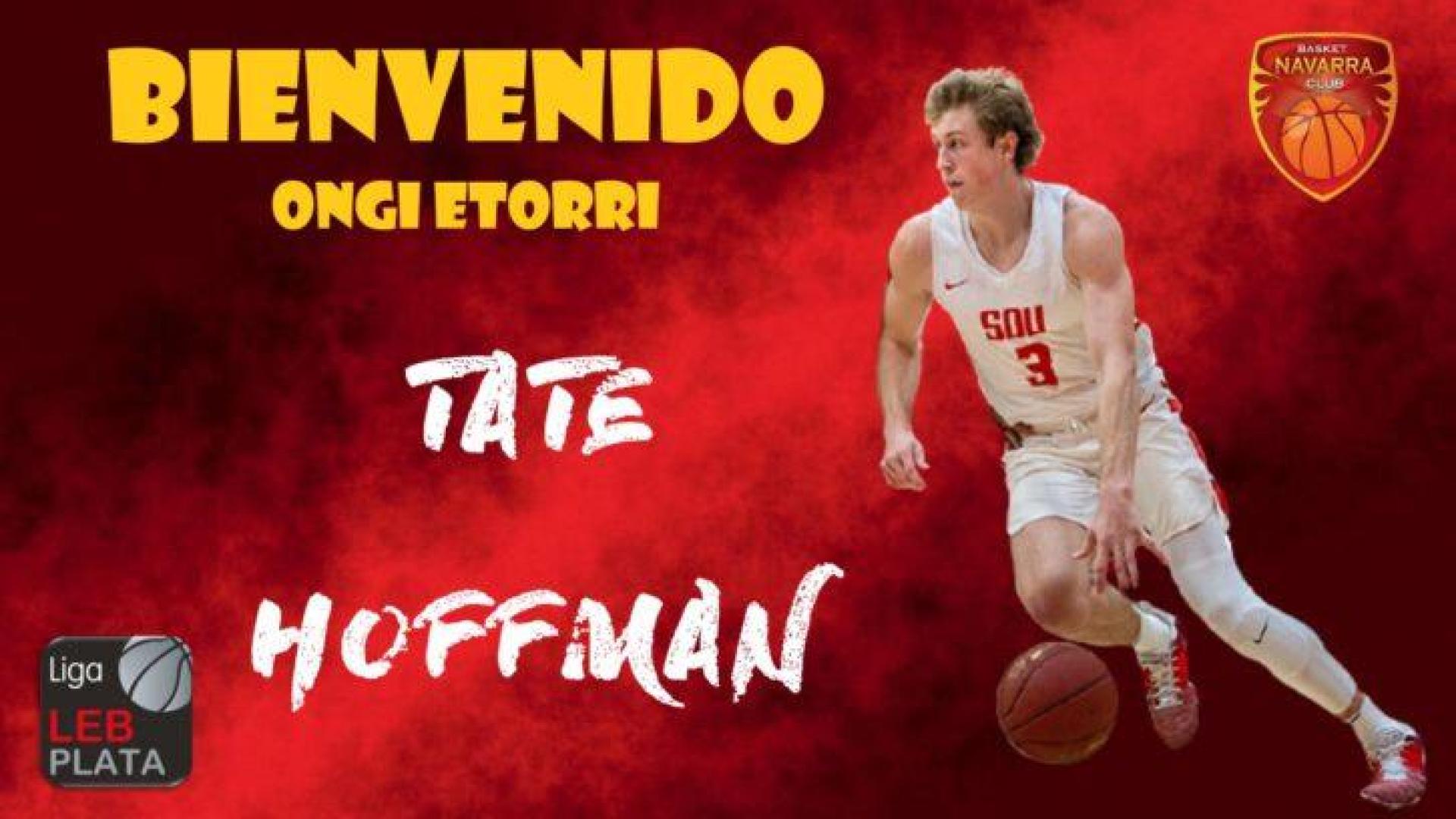 Tate Hoffman se incorpora a la disciplina del Basket Navarra