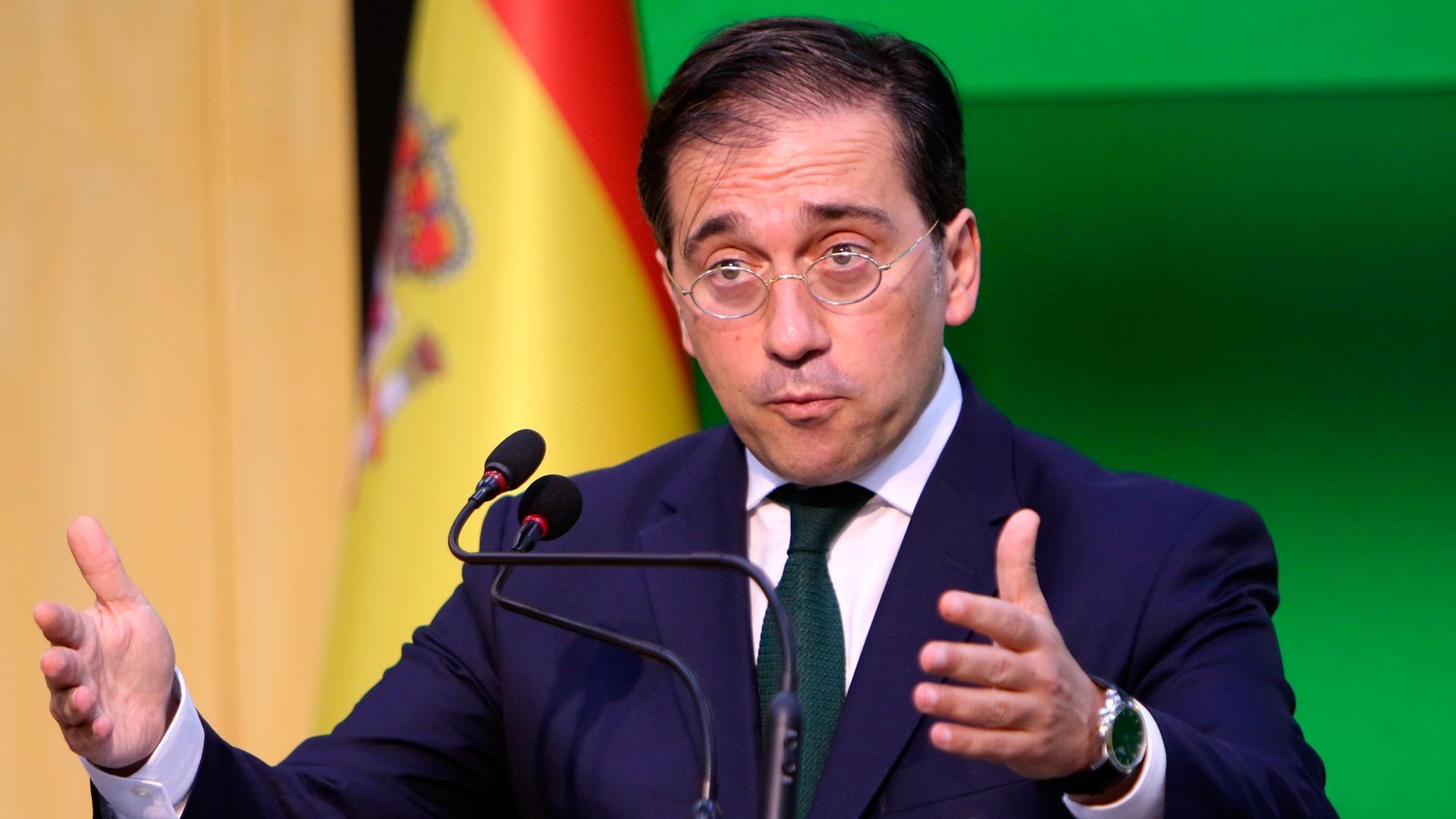 El ministro de Asuntos Exteriores, Unión Europea y Cooperación, José Manuel Albares,