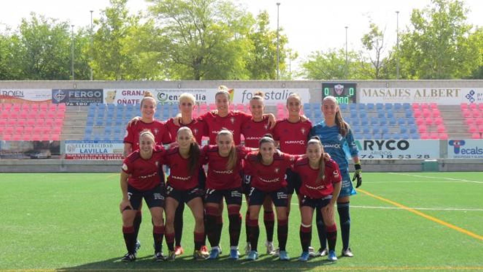Alineación de Osasuna Femenino