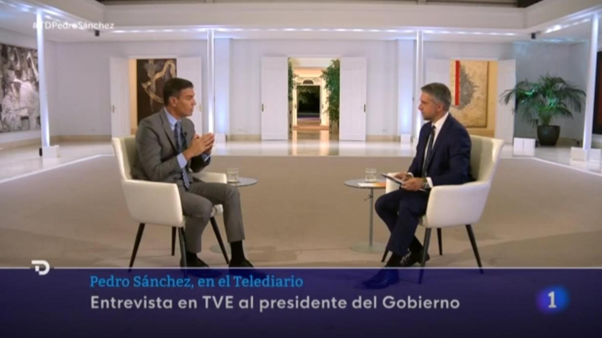 Pedro Sánchez y Carlos Franganillo