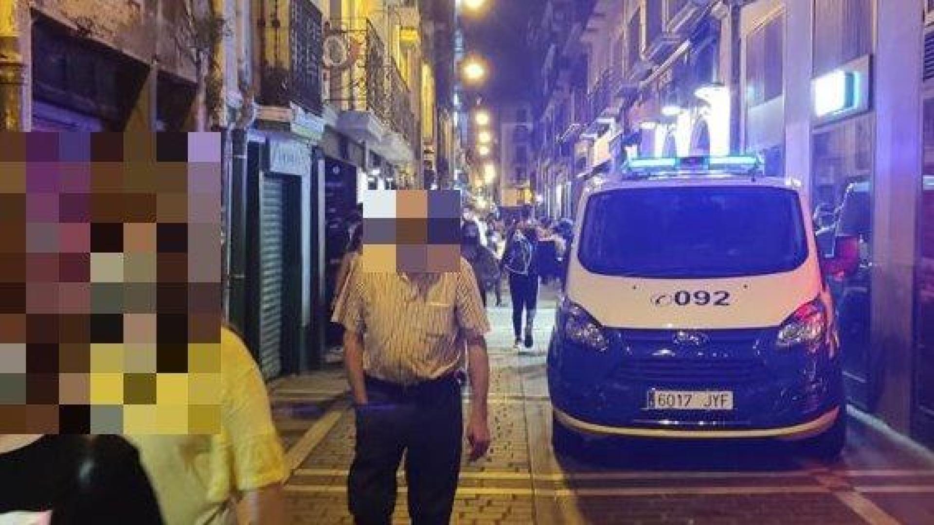 La Policía Municipal de Pamplona realizó 30 intervenciones en la noche del jueves