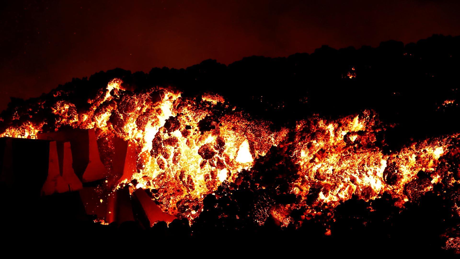 Fotos de la erupción del volcán Cumbre Vieja de La Palma.