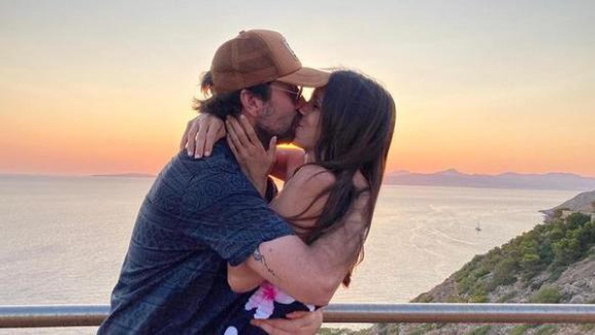 Foto de Elena Furiase con su ya marido Gonzalo Sierra