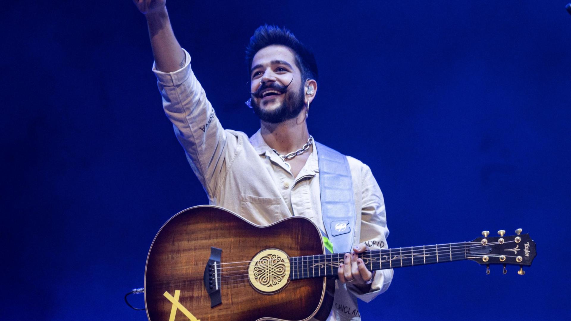 El cantautor colombiano Camilo en el concierto de Granada el 15 de septiembre