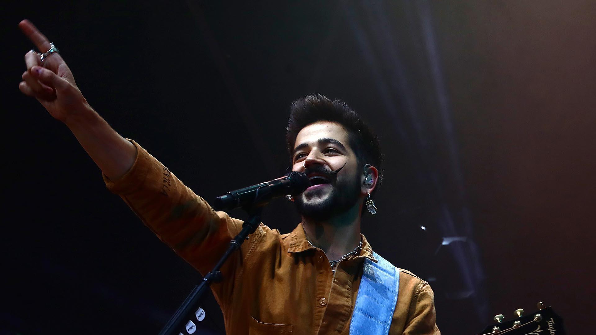 Concierto de Camilo en el Navarra Arena de Pamplona.