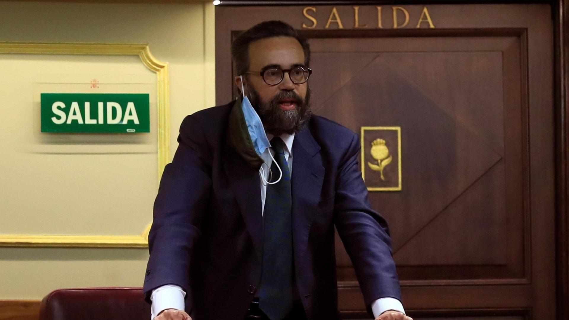 El diputado de Vox José María Sánchez García es expulsado del hemiciclo