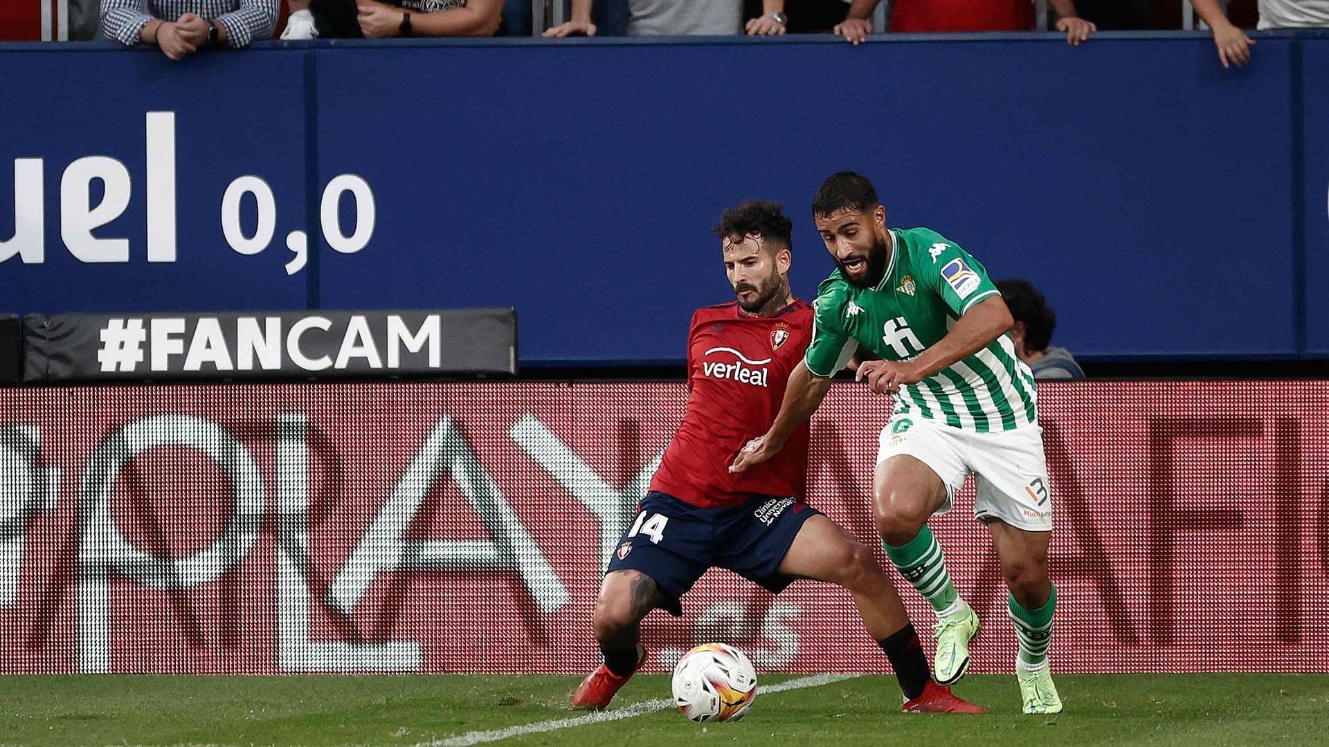 Fotos del Osasuna-Betis disputado en El Sadar.