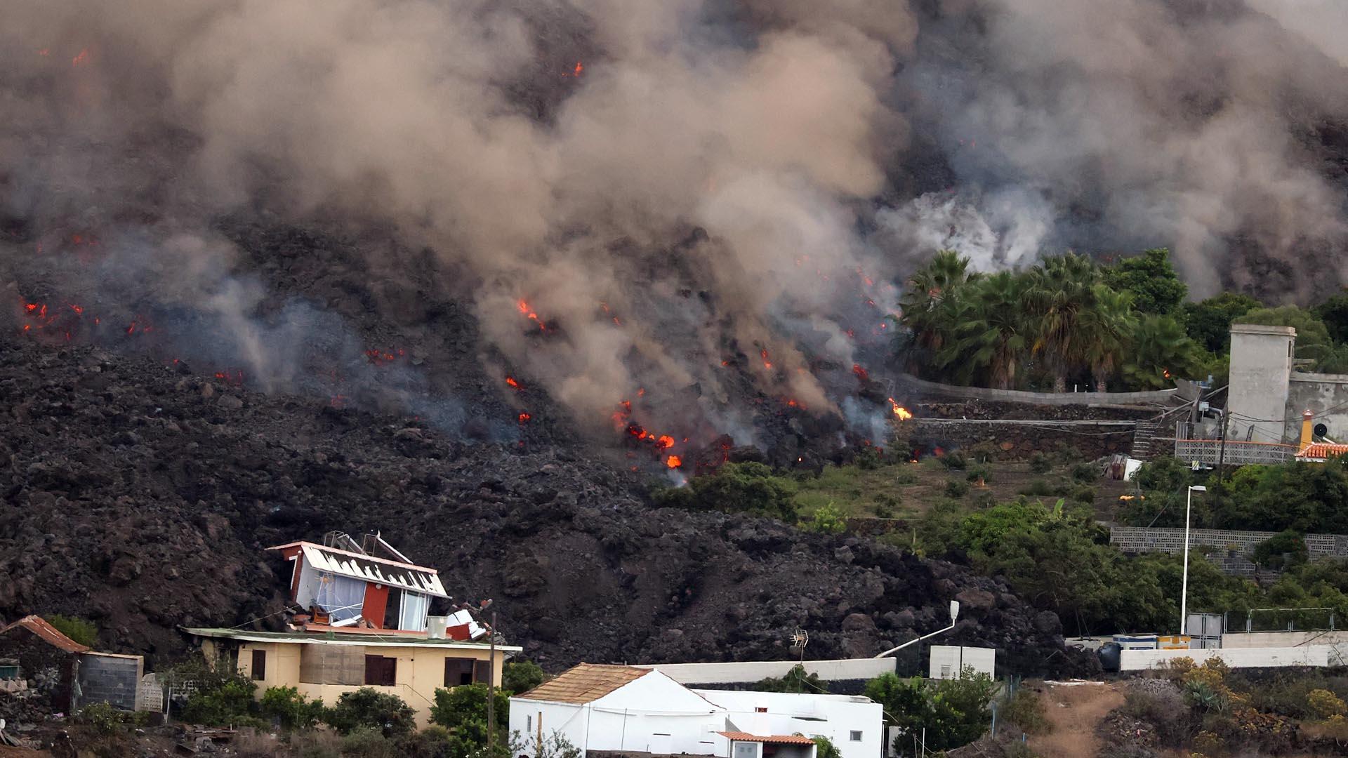 Fotos de la erupción del volcán de Cumbre Vieja de La Palma