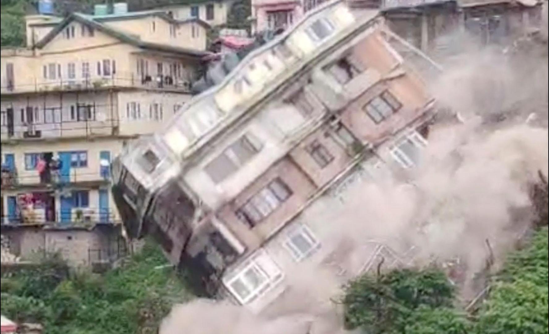 En la ciudad de Shimla, en el estado de Himachal Pradesh, han vivido el suceso sin heridos, pero con mucho miedo