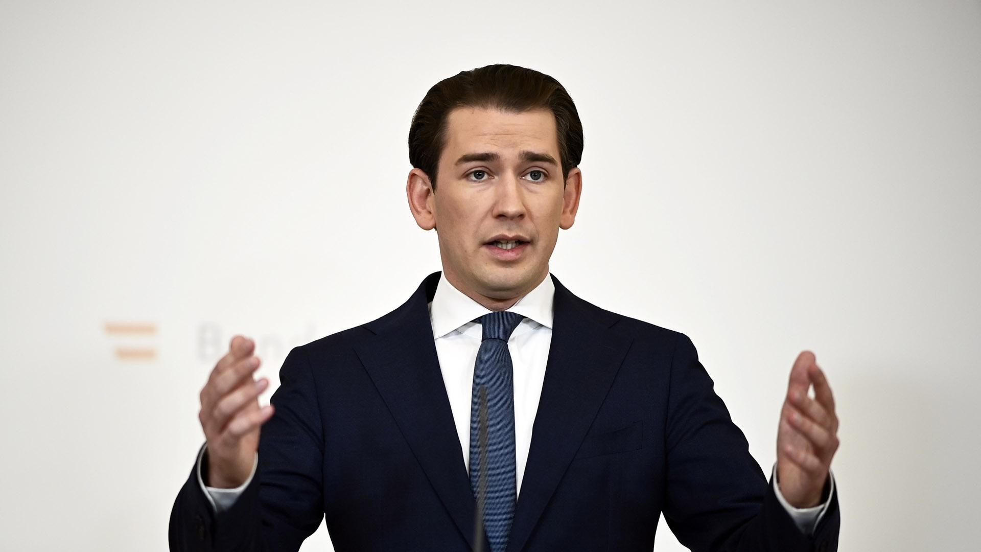Sebastian Kurz, canciller federal de Austria