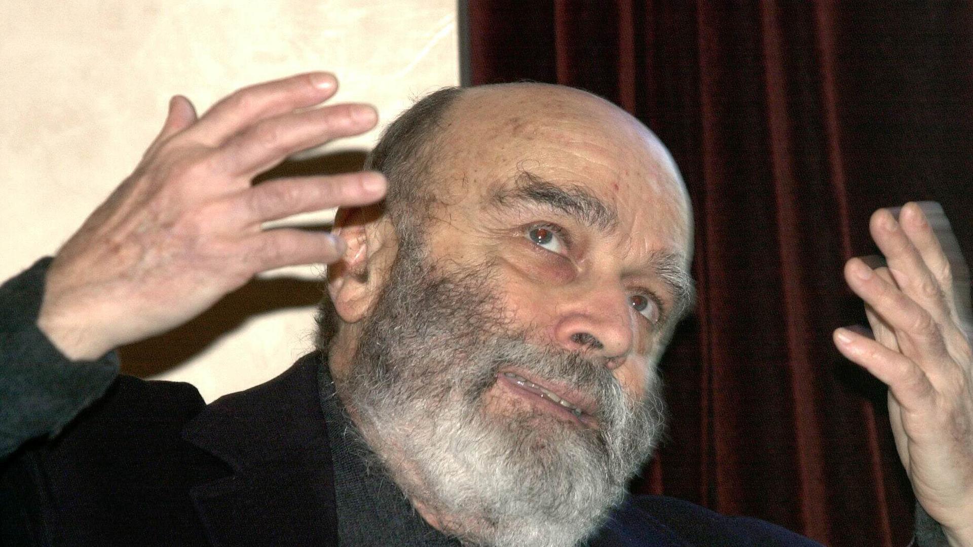 El compositor vasco Luis de Pablo, durante una entrevista anterior