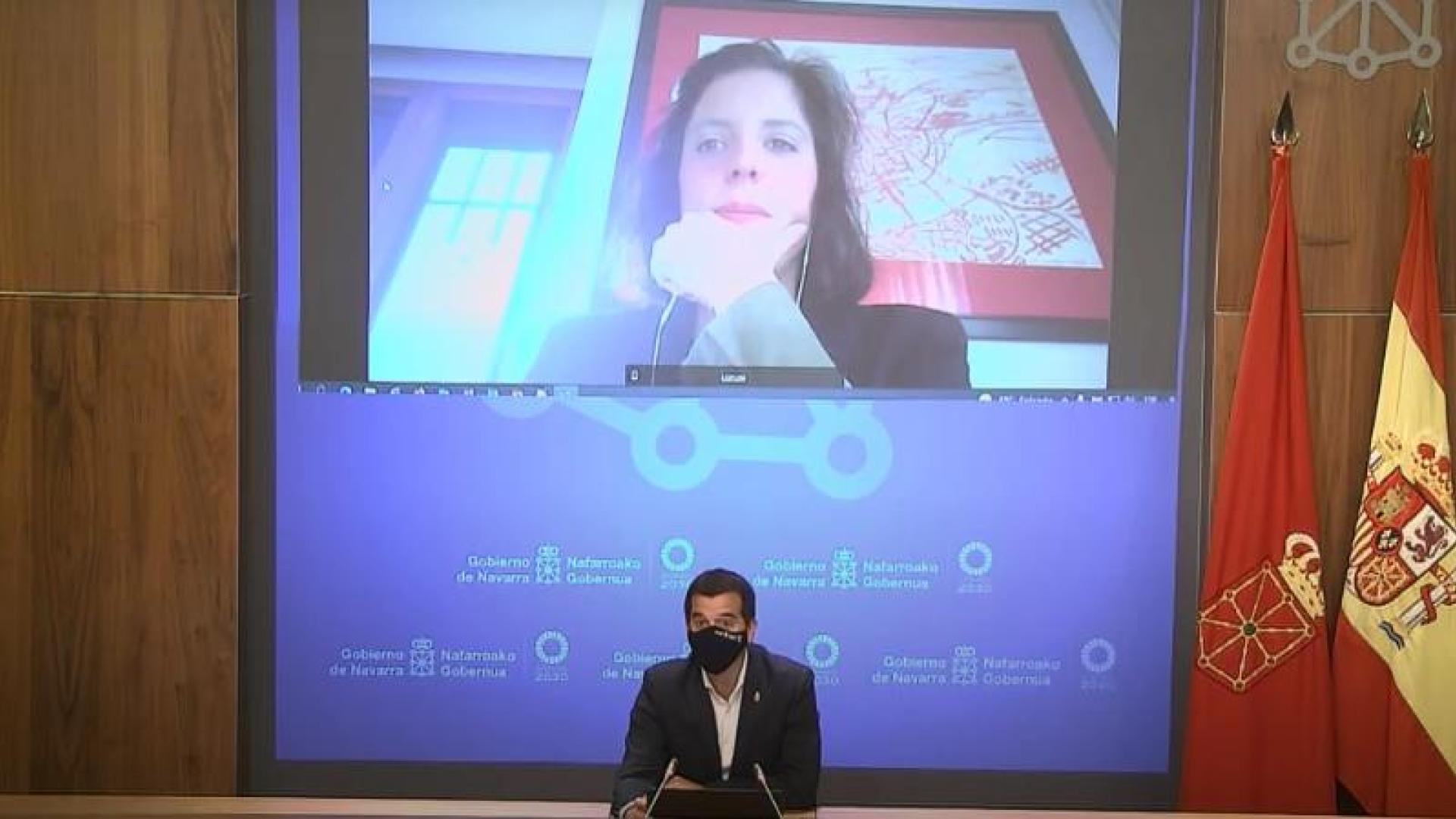 El consejero Irujo, en su comparecencia de este jueves