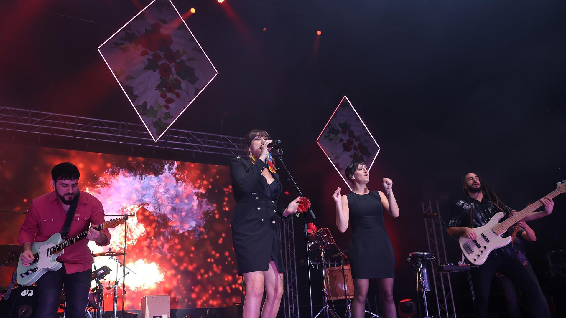 Concierto de Rozalén en el pabellón Navarra Arena de Pamplona
