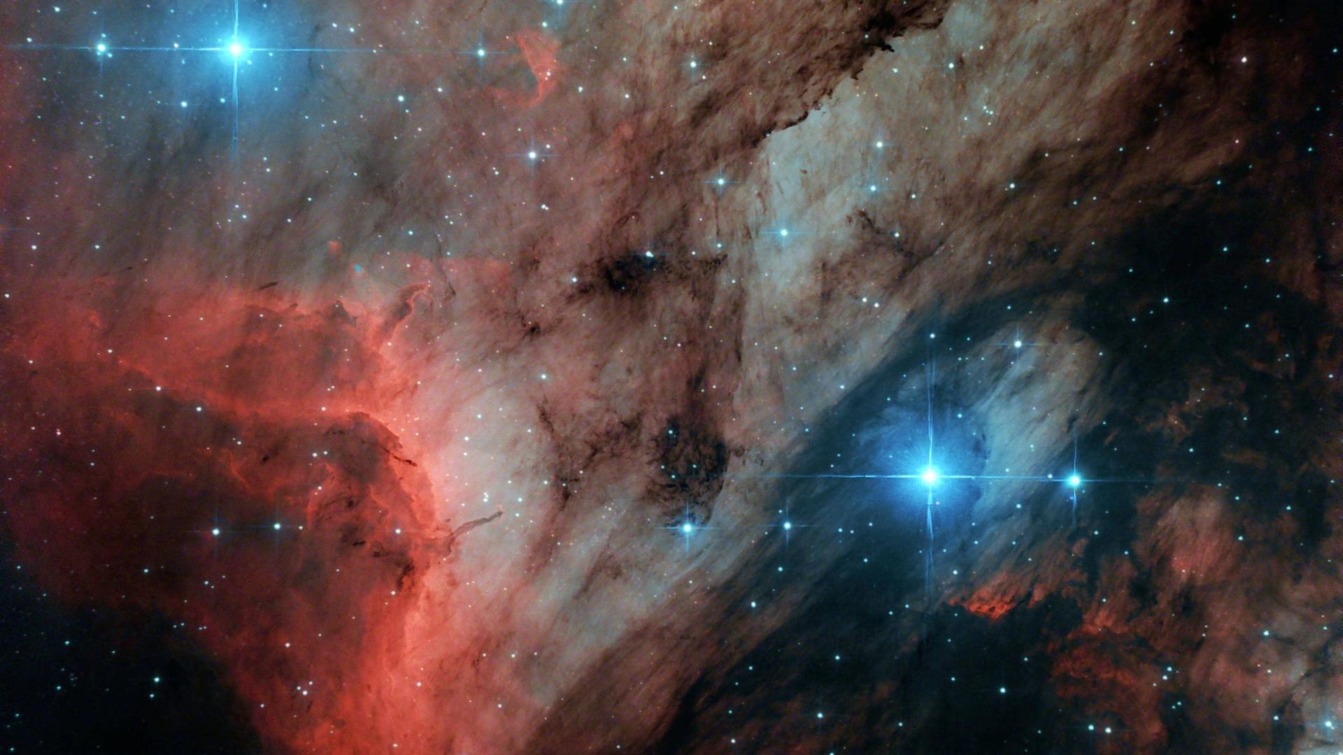 Imagen de la nebulosa del pelícano, tomada por Roberto García