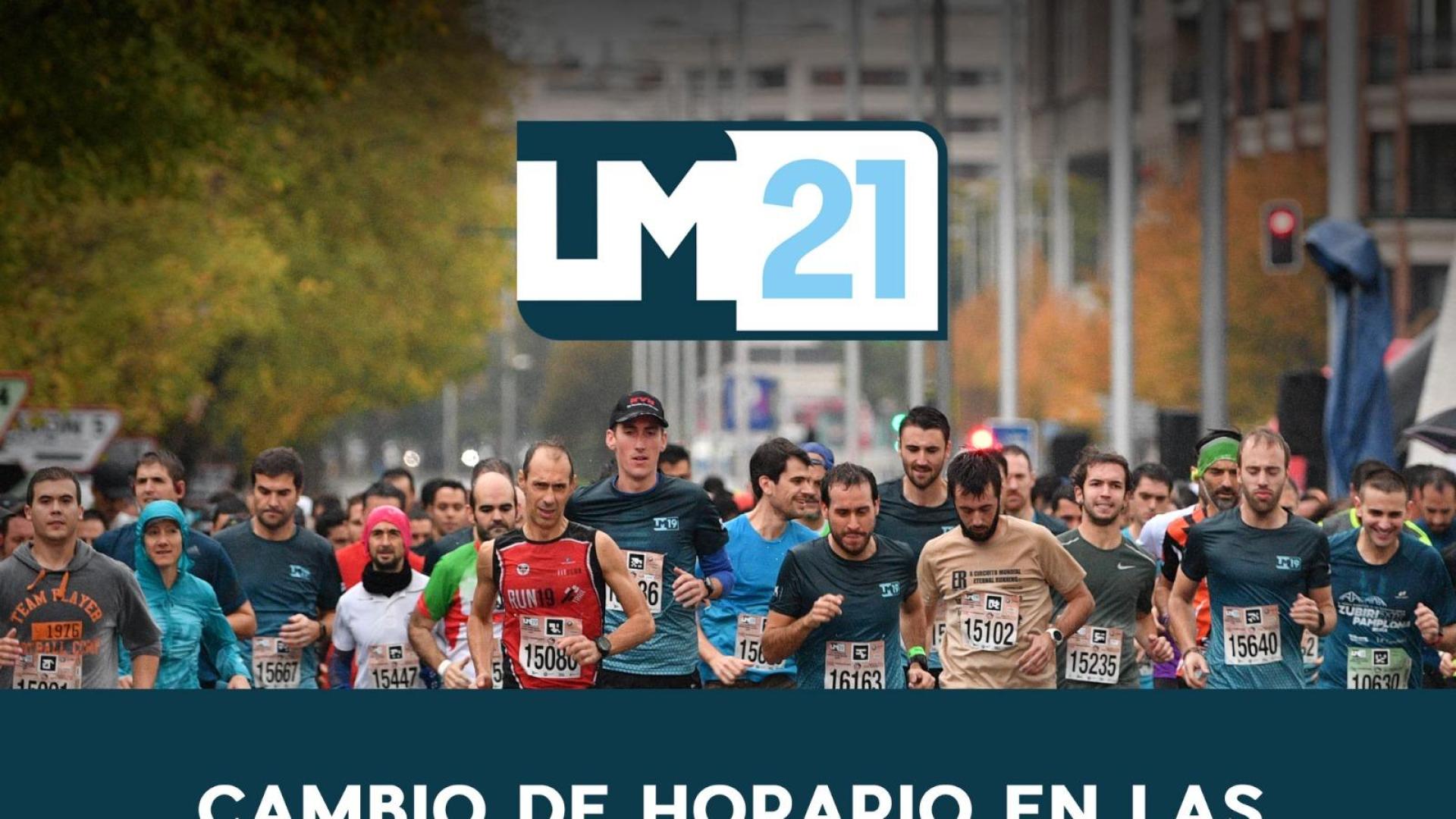 La 'VIII Carrera Las Murallas de Pamplona' se celebrará el sábado 30 de octubre en Pamplona