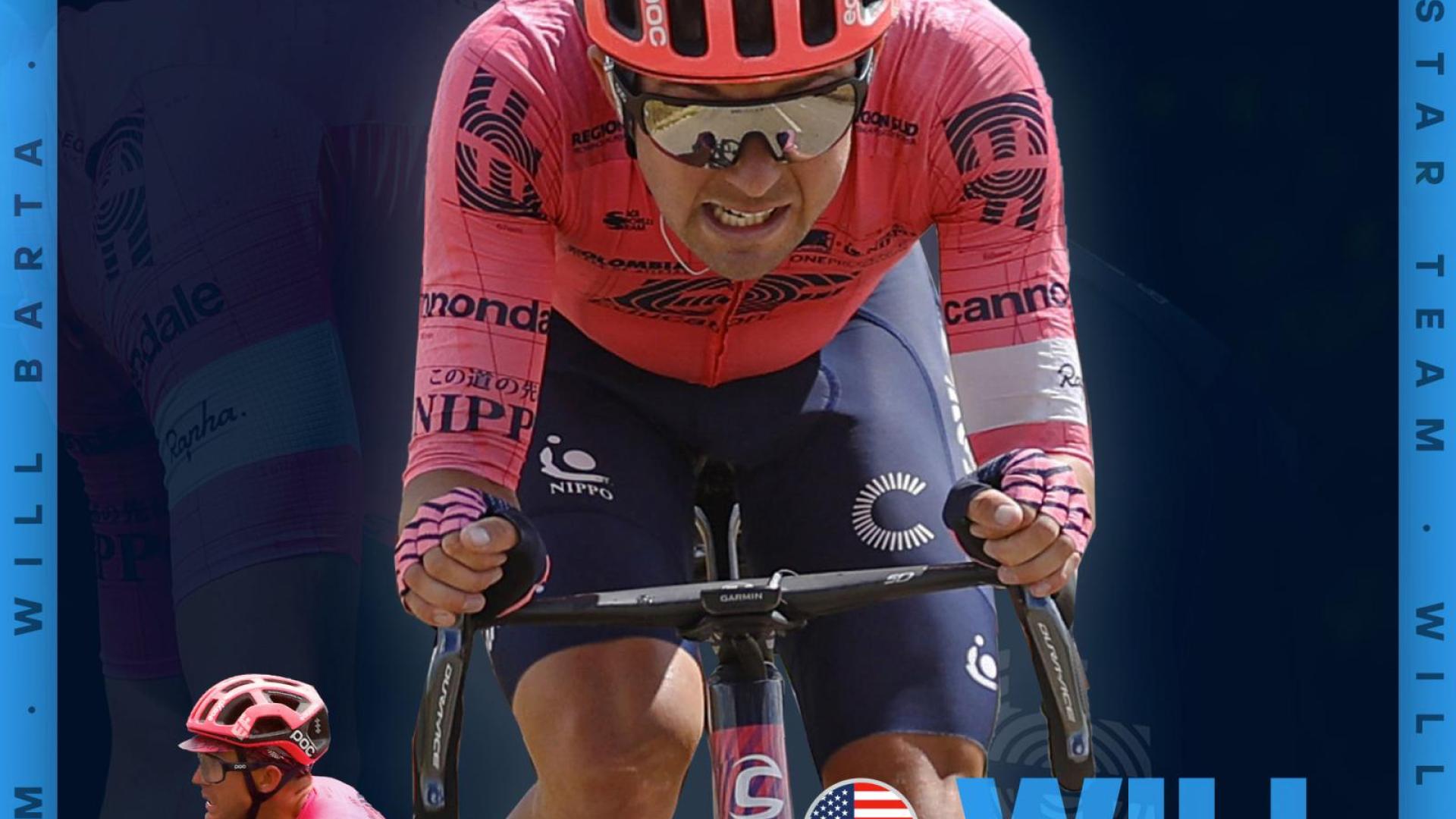 Will Barta, nuevo fichaje de Movistar Team para la próxima temporada