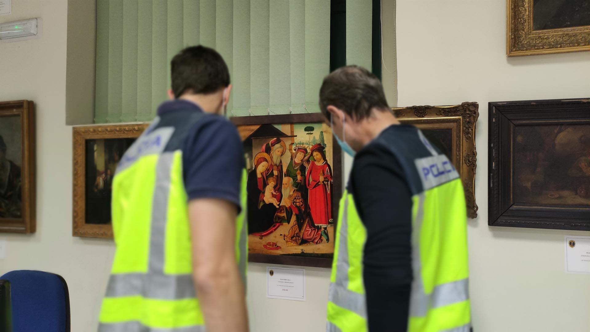 La intervención ha sido realizado por el Grupo de Patrimonio Histórico de la Policía de la Generalitat Valenciana

GVA

22/10/2021