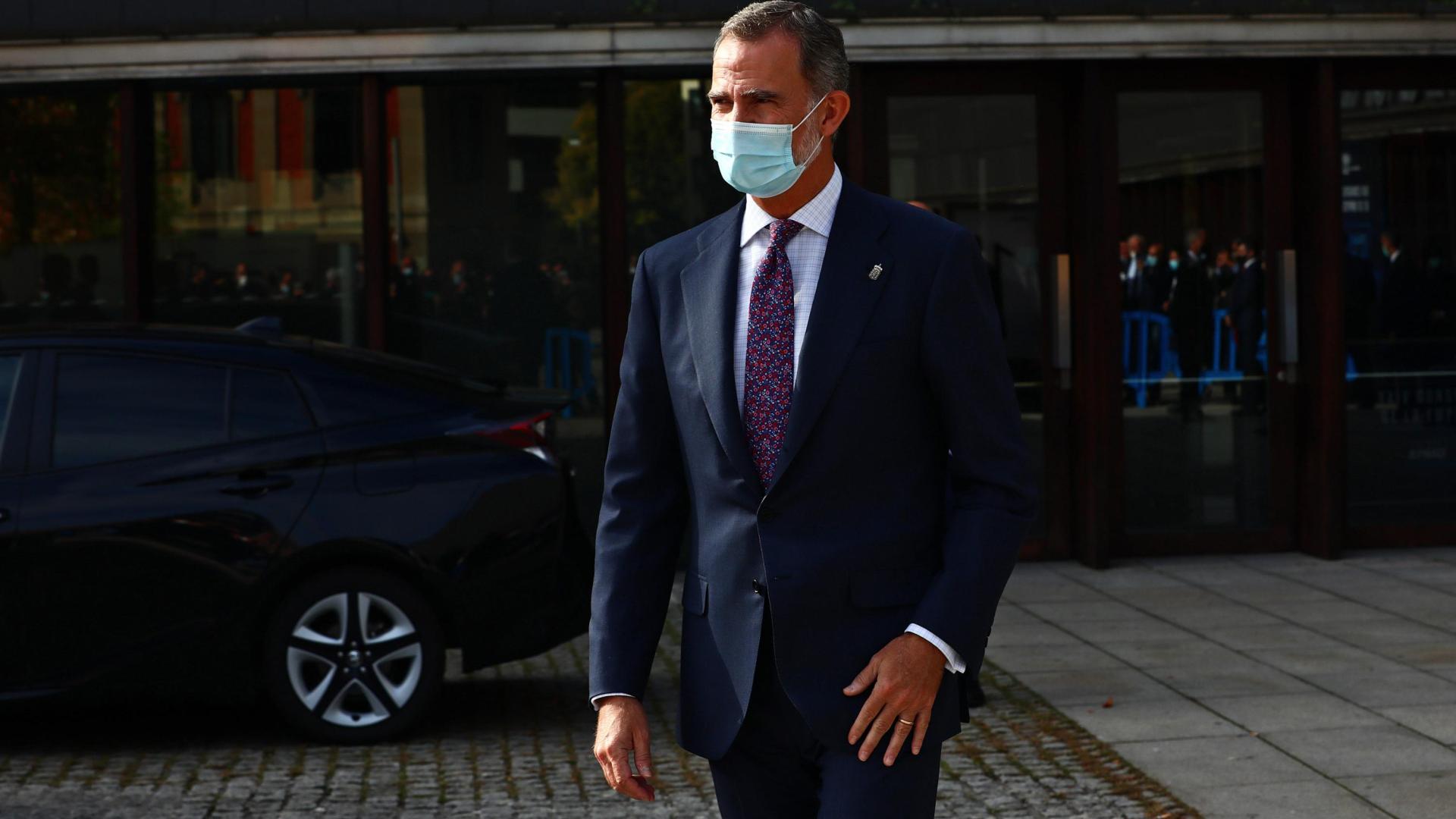 El Rey preside en Pamplona el Congreso Nacional de Empresas Familiares.