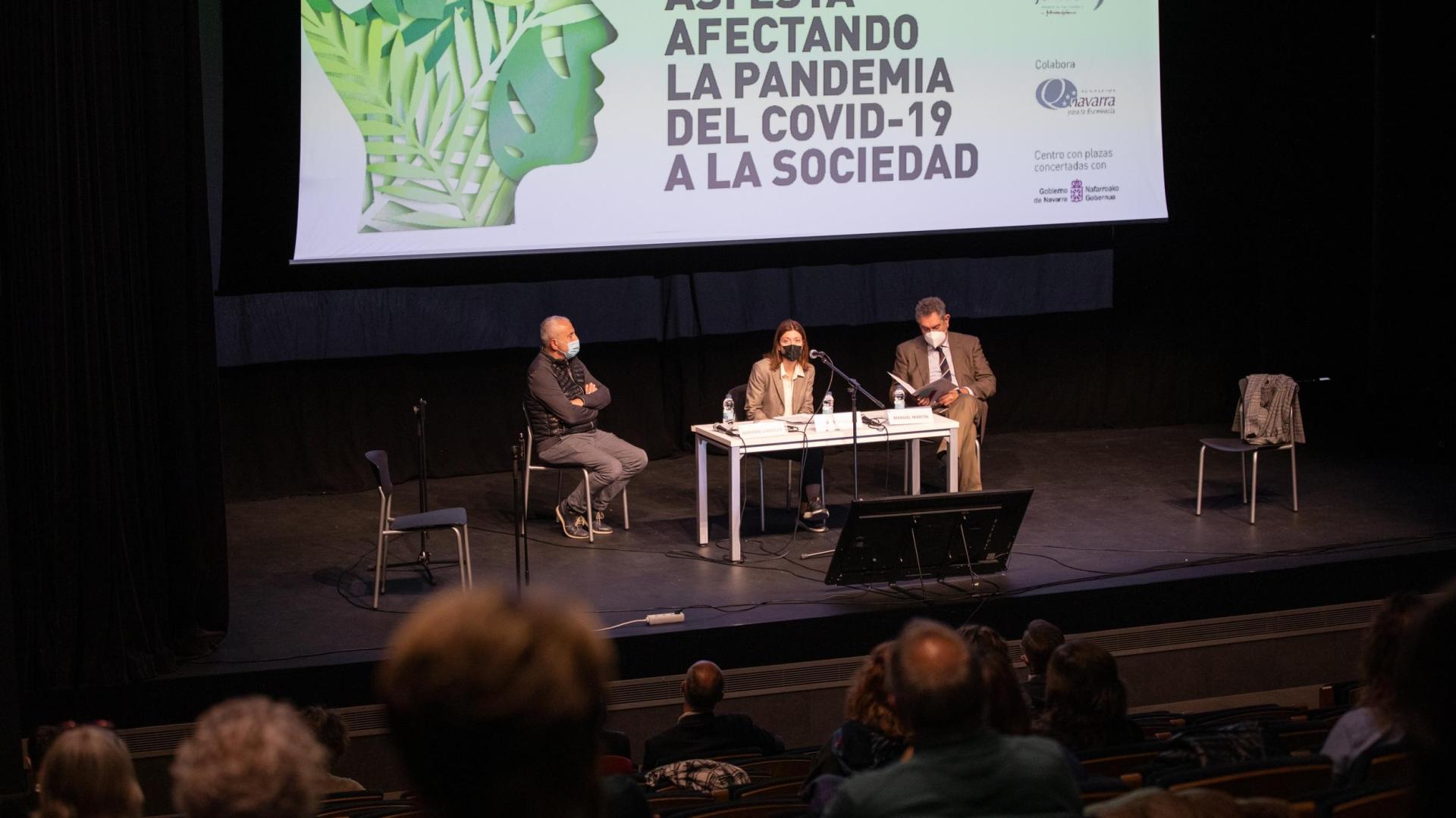 Imagen de la VII Jornada sobre Seguridad y Gestión del Riesgo en Salud Mental, bajo el título 'Así está afectando la pandemia del Covid-19 a la sociedad'