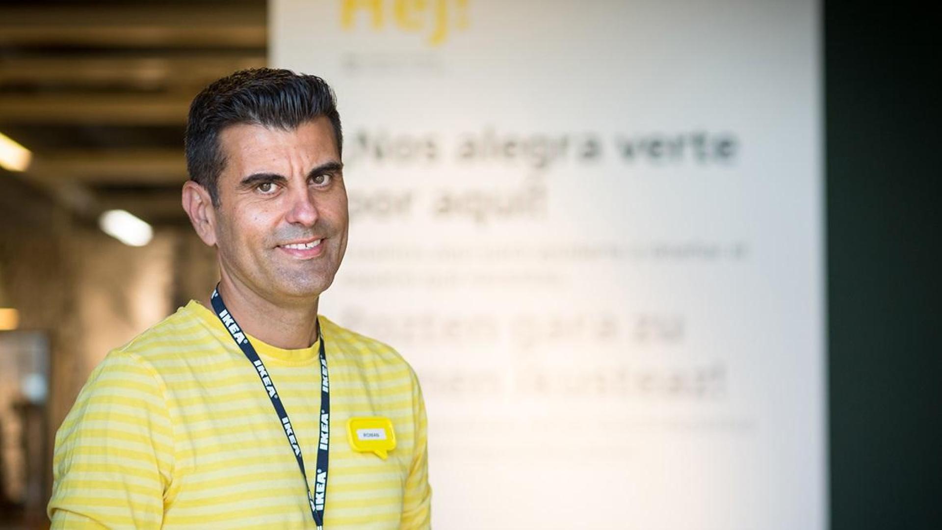 Román Blanco, nuevo director de la tienda IKEA de Pamplona