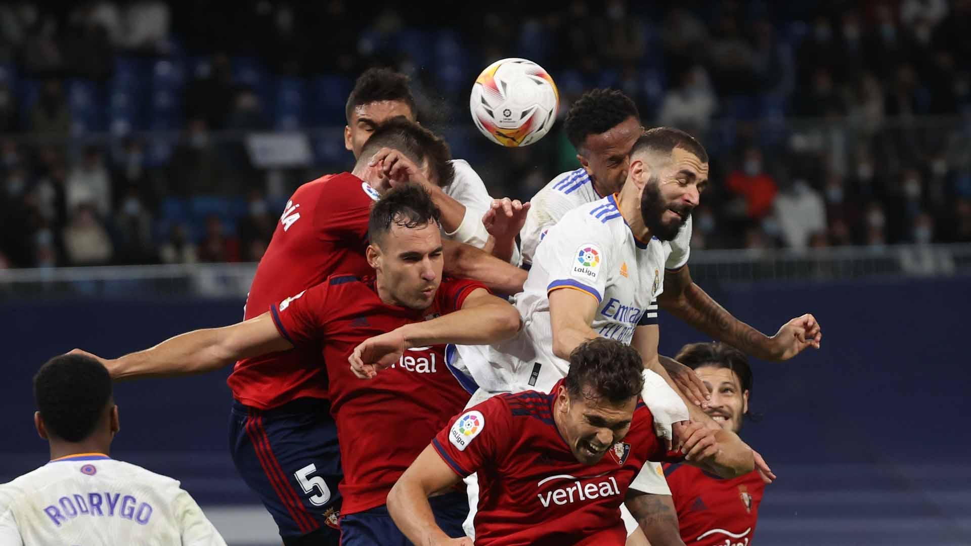 Real Madrid-Osasuna, de la jornada 12 de LaLiga.
