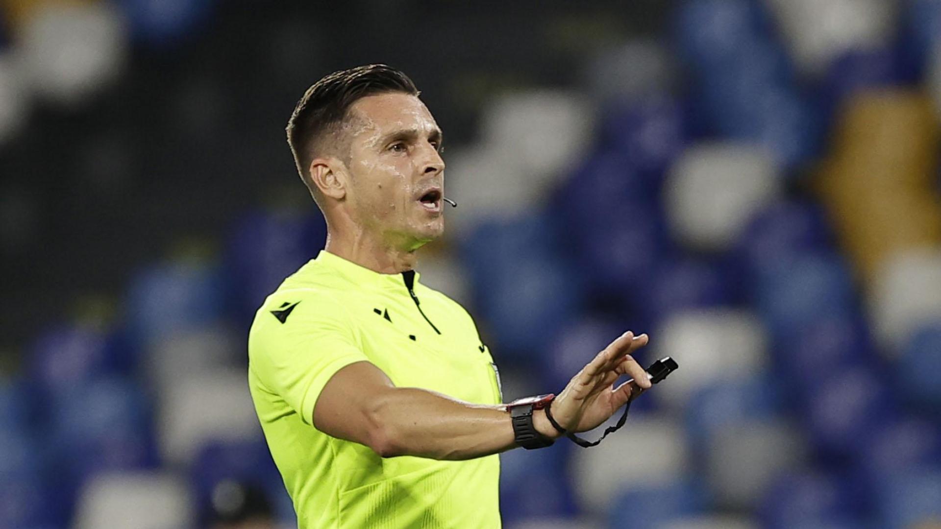 Carlos del Cerro Grande, en un partido de la Europa League