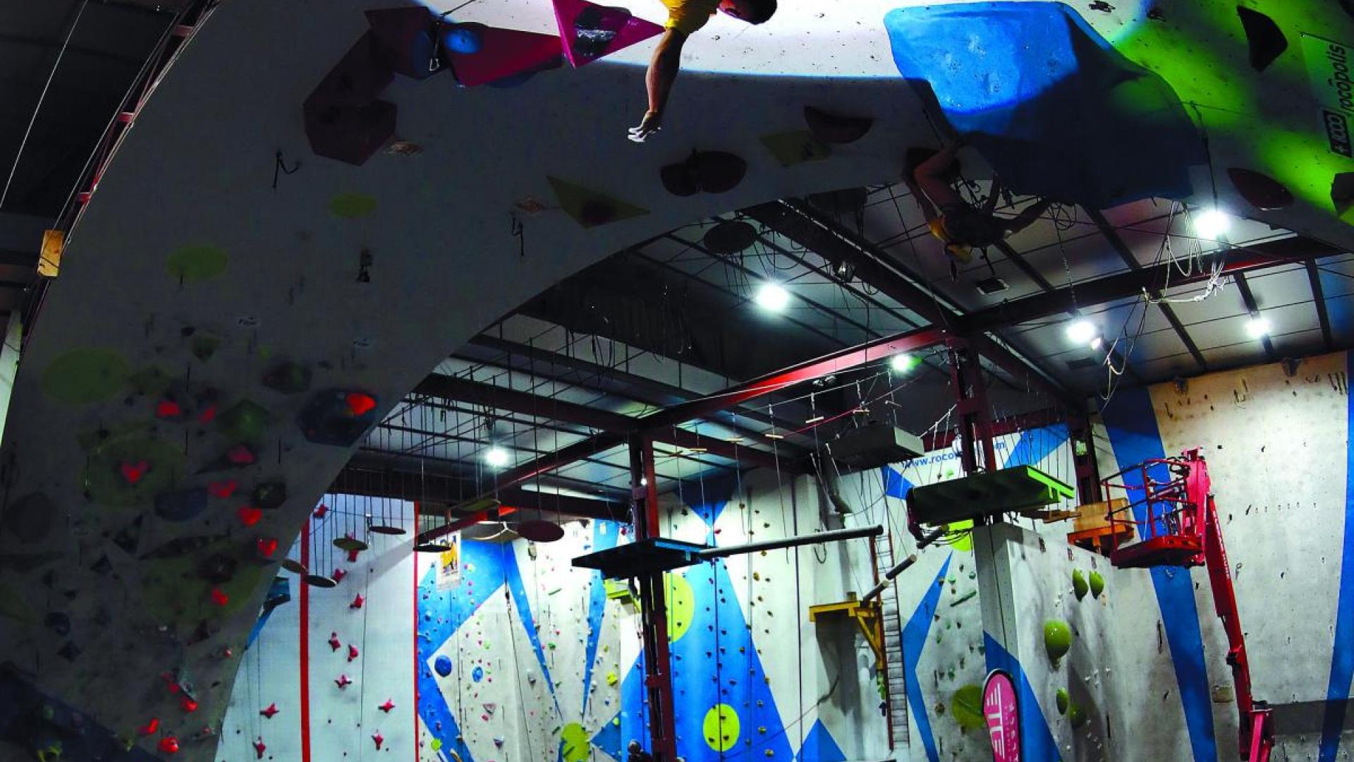 Galofré, uno de los cuatro escaladores que encadenaron la vía final absoluta. El catalán fue bronce
