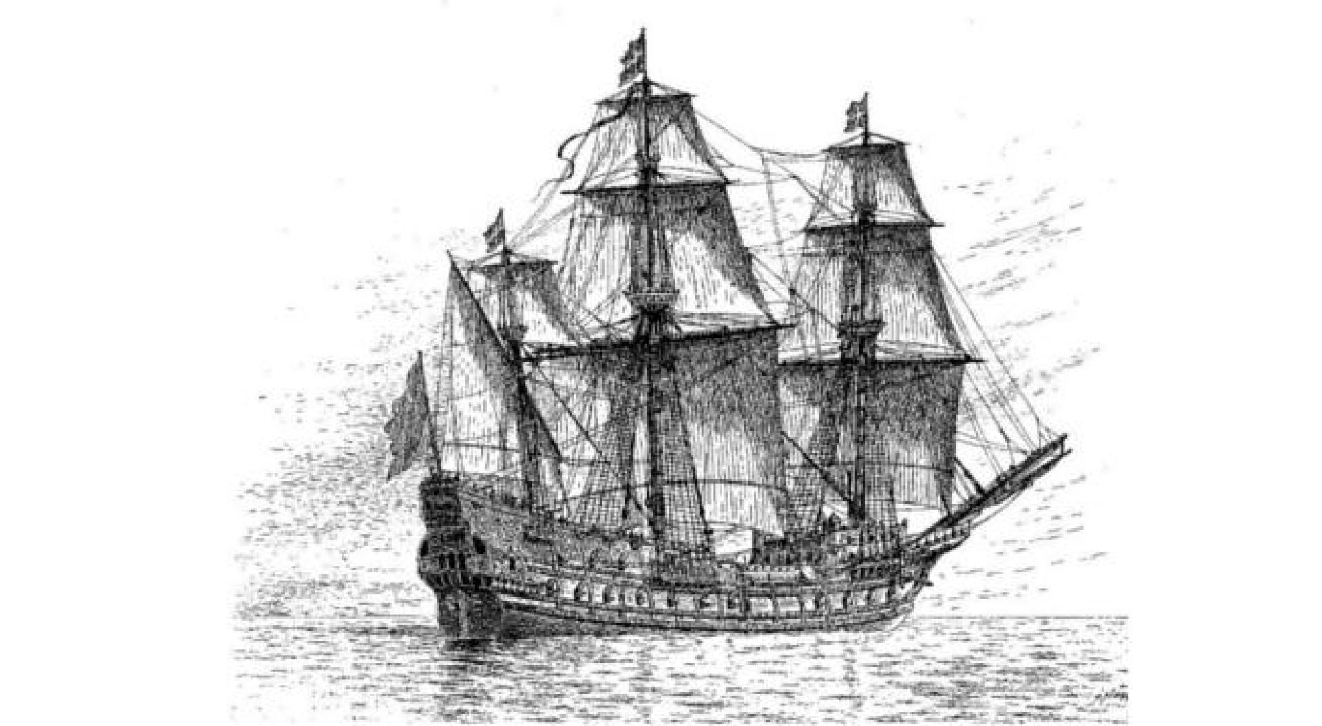 El barco de guerra sueco Mars, también llamado Makalös ("el Incomparable")