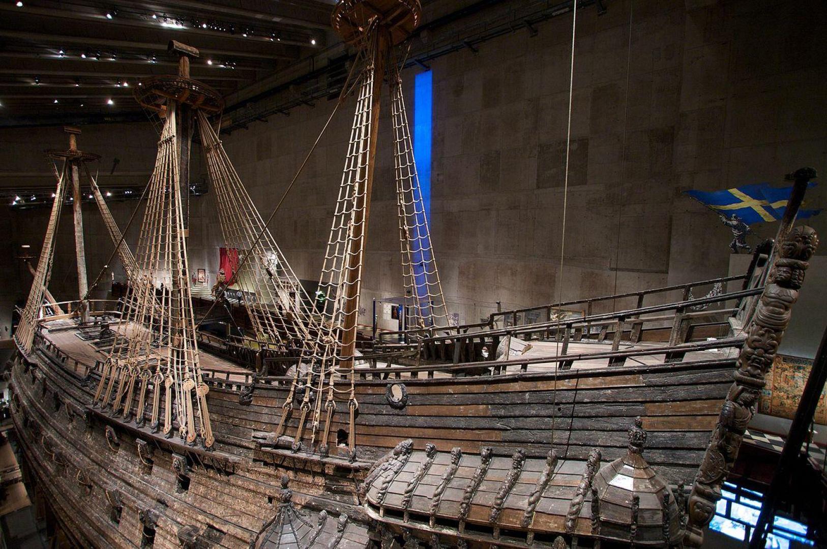 El Vasa, en su museo en Estocolmo